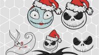 Jack Skellington Christmas SVG Free Jack Skellington Christmas SVG Free: Capture The Spirit Of The Holidays With The Pumpkin King