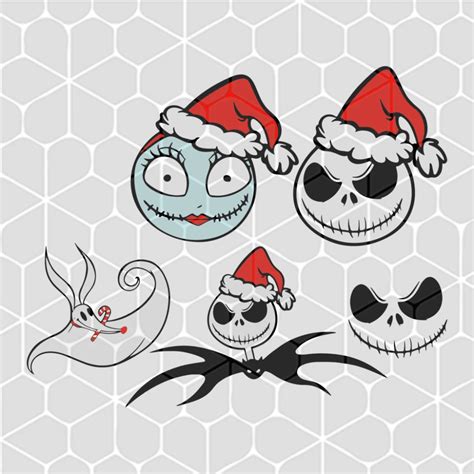 Jack Skellington Christmas SVG Free Jack Skellington Christmas SVG Free: Capture The Spirit Of The Holidays With The Pumpkin King