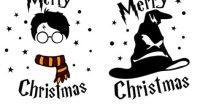 Harry Potter Christmas SVG Harry Potter Christmas SVG: A Magical Touch To Your Festive Celebrations