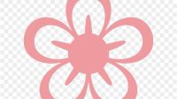 5 Petal Flower SVG