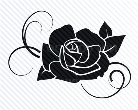 Black Rose SVG