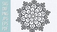 Free Flower Mandala SVG