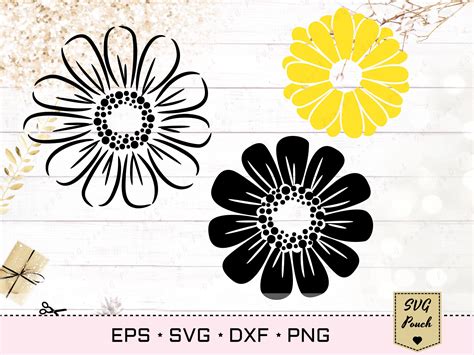 Bloom Flower SVG File