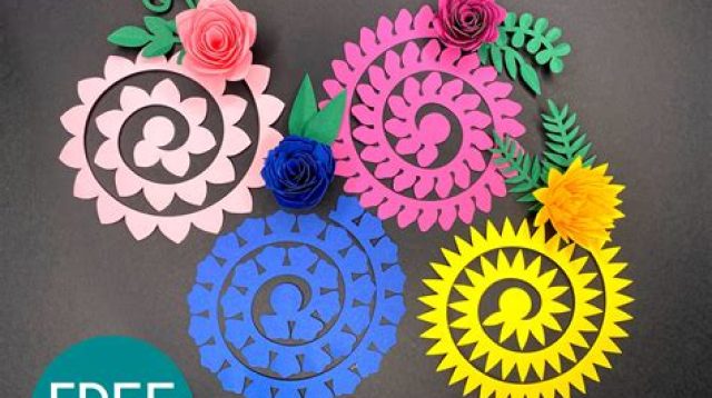 Rolled Flower SVG Free Download