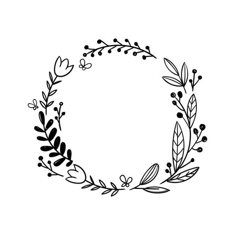 Circle Flower SVG Free Download‪