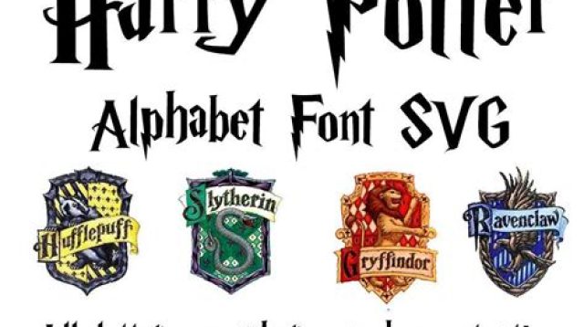 Harry Potter Font SVG Harry Potter Font SVG: A Comprehensive Guide For Designers And Fans