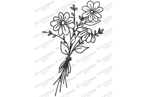 Flower Bouquet SVG