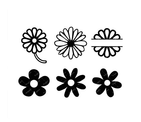 Daisy Flower SVG