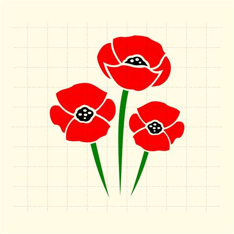 Free Poppy SVG