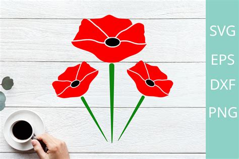 Poppy Flower SVG Free