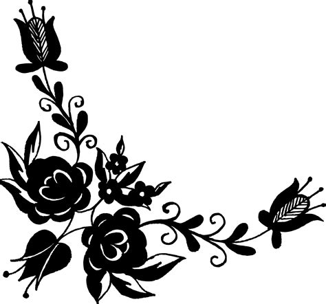 Corner Flower SVG