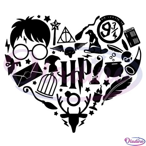 Harry Potter Valentine SVG Harry Potter Valentine SVG: Express Your Wizarding Love In Style