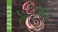 Free Rose SVG For Cricut