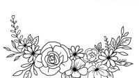 Floral Border SVG Free