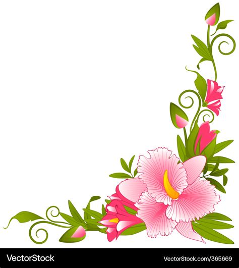 Floral SVG Border Free