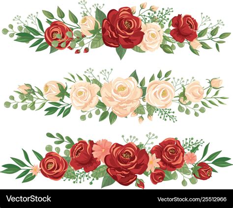 Flower Border SVG Free