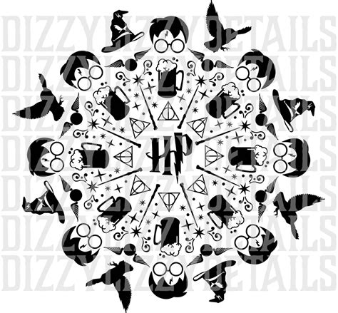 Harry Potter Mandala SVG Harry Potter Mandala SVG: The Ultimate Guide To Magical Designs