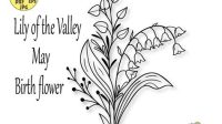 Lily Of The Valley SVG Free