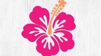 Hawaiian Flower SVG