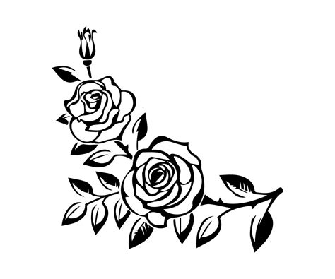 Rose Vine SVG