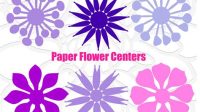 Flower Center SVG