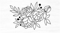 Flower Outline SVG