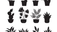 Pot Plant SVG