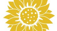 Sunflower Flower SVG‪