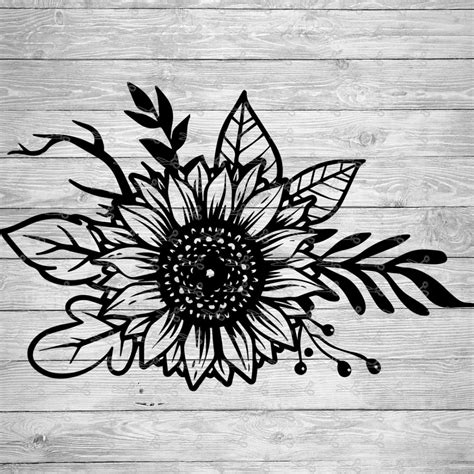 Free Sunflower Images For Cricut