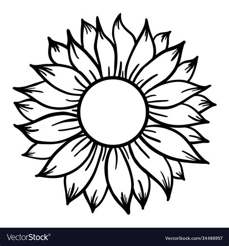 Free SVG Sunflower Images