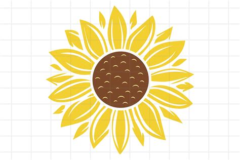 Sunflower Cricut Image