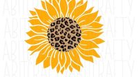 Sunflower Image For Cricut