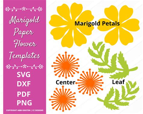 Free Marigold SVG