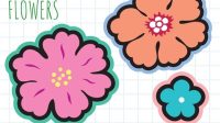 Free Layered Flower SVG