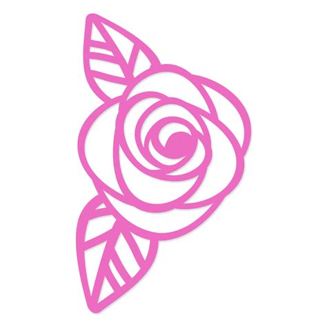 Simple Rose SVG Free