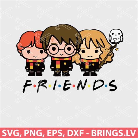 Harry Potter Friends SVG Harry Potter Friends SVG: A Magical Way To Celebrate Friendship