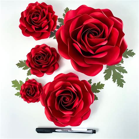 Paper Rose SVG