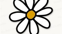 Groovy Daisy SVG