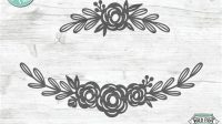 Floral Accent SVG