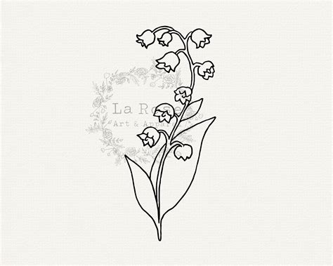 Lily Of The Valley SVG