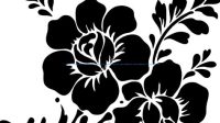 Free Floral ‪flower SVG