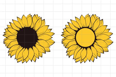 Free Sunflower SVG Files For Cricut