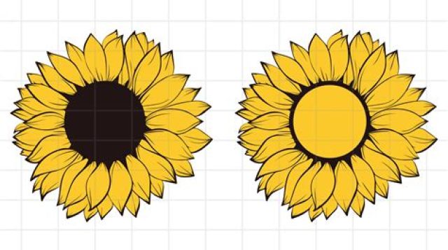 Free Sunflower SVG For Cricut