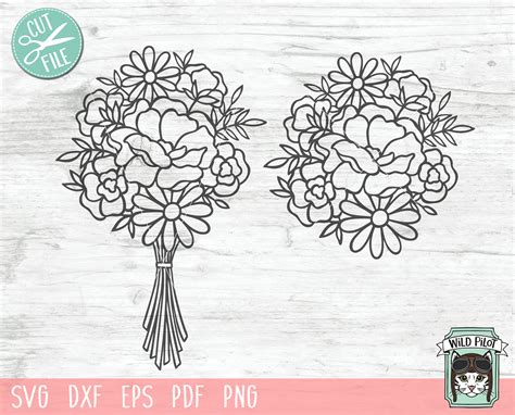 Bouquet SVG Free