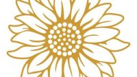 Cricut Sunflower SVG