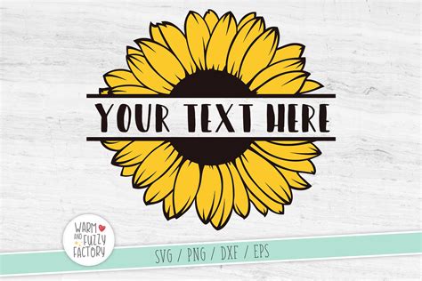 Cricut Sunflower Designs