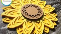 Layered Sunflower Cricut