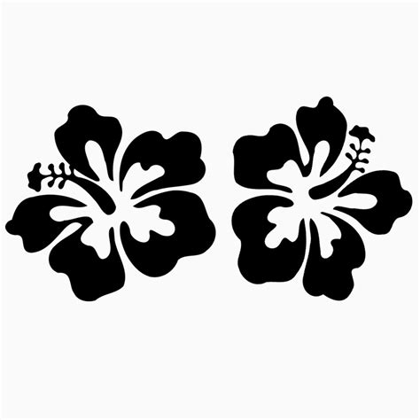 Cricut Hibiscus Flower SVG