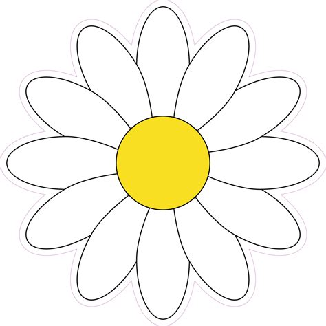 Daisy Template For Cricut