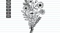 Bouquet SVG Flower SVG